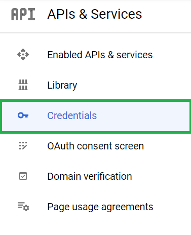 Select project dropdown in Google Cloud